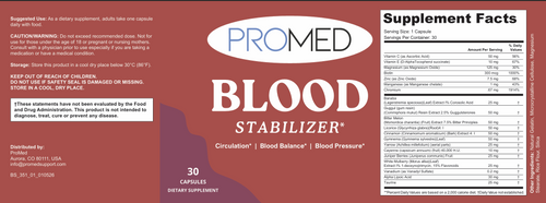 ProMed Blood Stabilizer